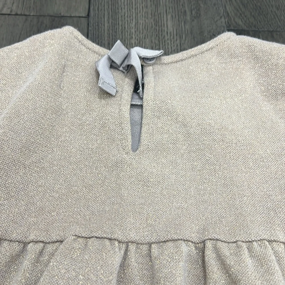 Old Navy three-quarter length sleeve baby doll like sparkle sweaterdress